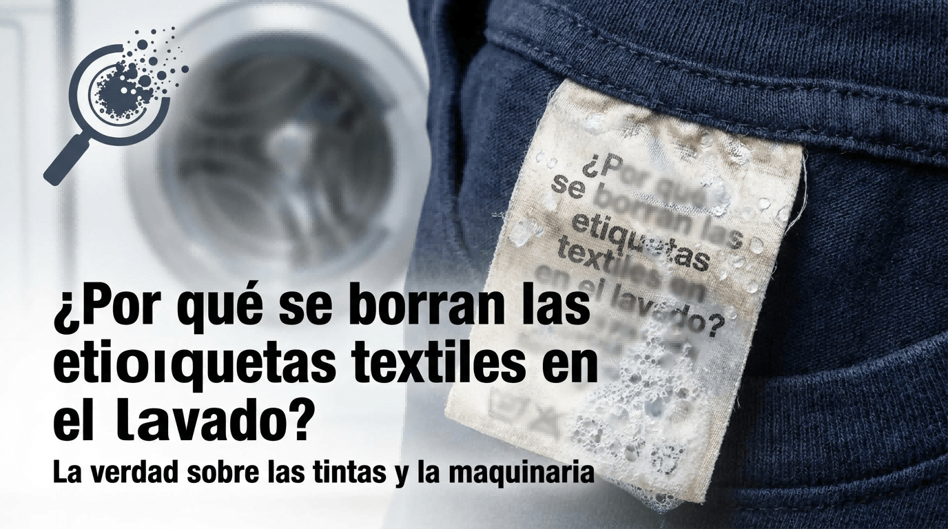 maquina de estampada para etiquetas textiles