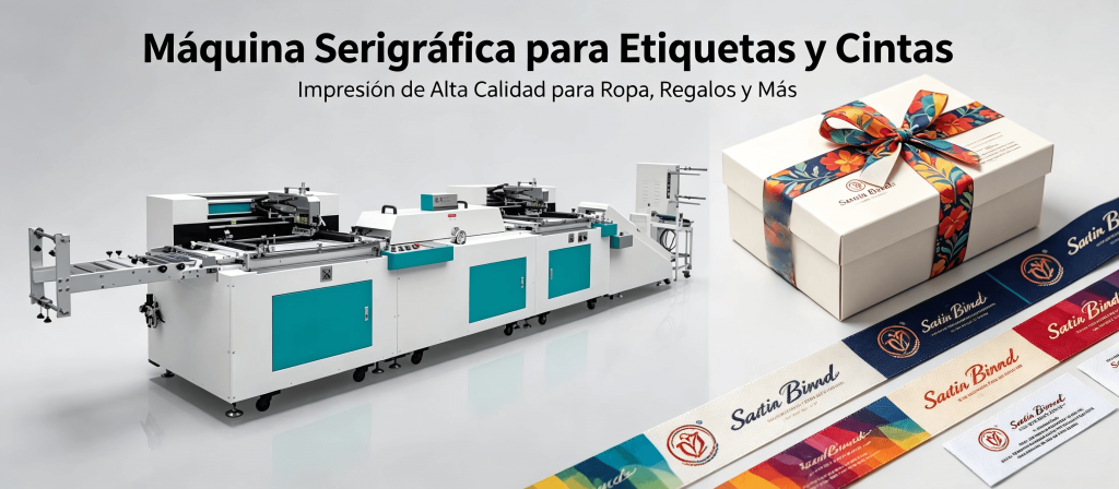 máquina de impresión para etiquetas y cintas